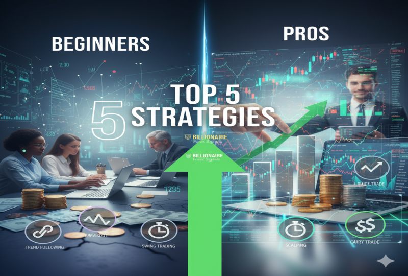 Top 5 Forex Trading Strategies for Beginners and Pros